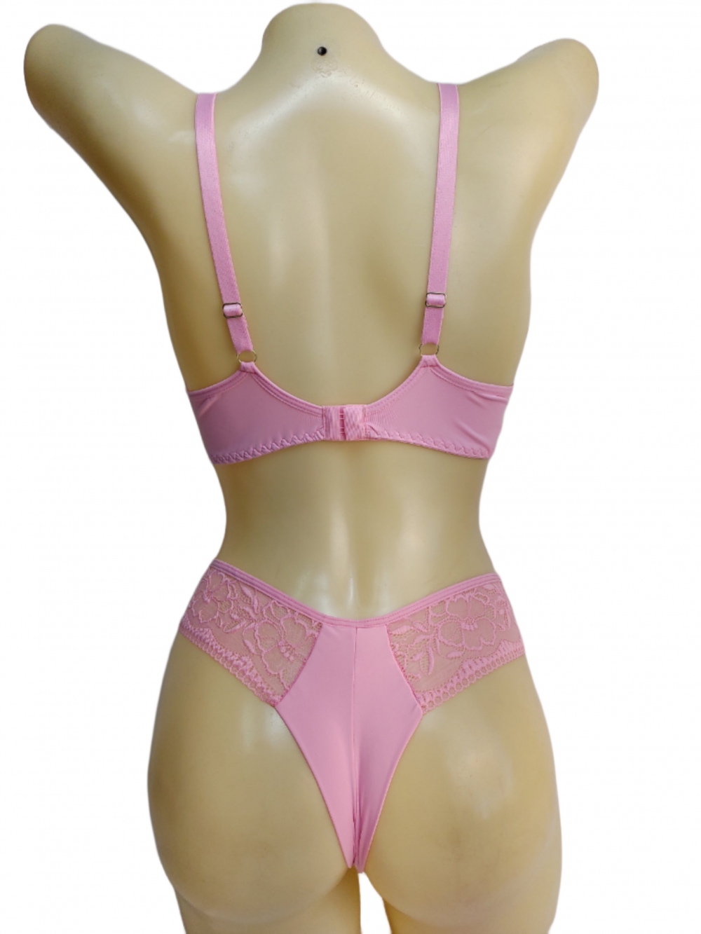 Conjunto Bojo Fio Microfibra E Renda Korpus Lingerie