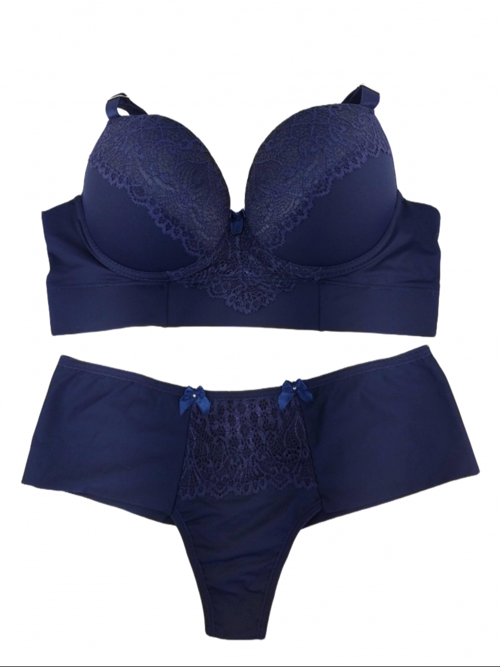 Conjunto Bojo Fio Plus Microfibra E Renda Korpus Lingerie